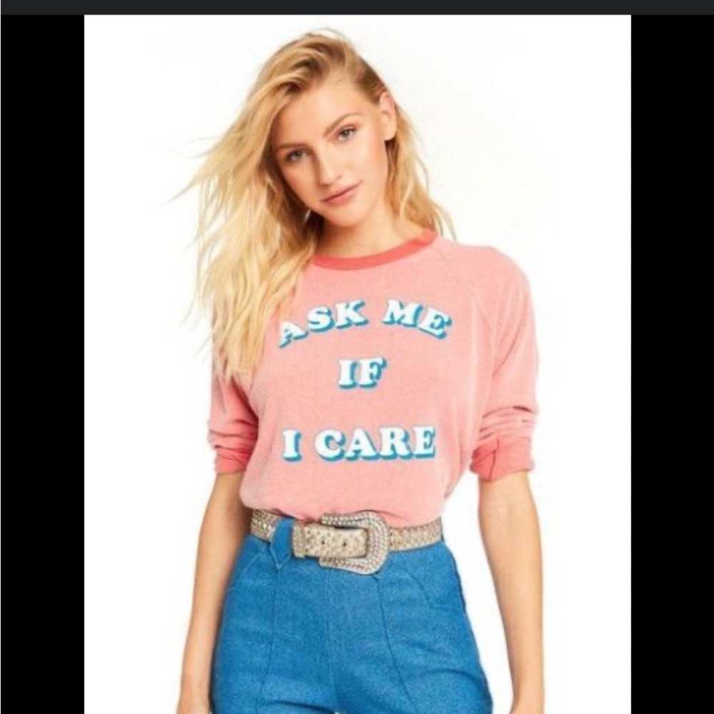 Revolve Wildfox Y2K style graphic crewneck sweatshirt 🦩